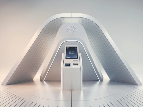 self-service kiosk machines