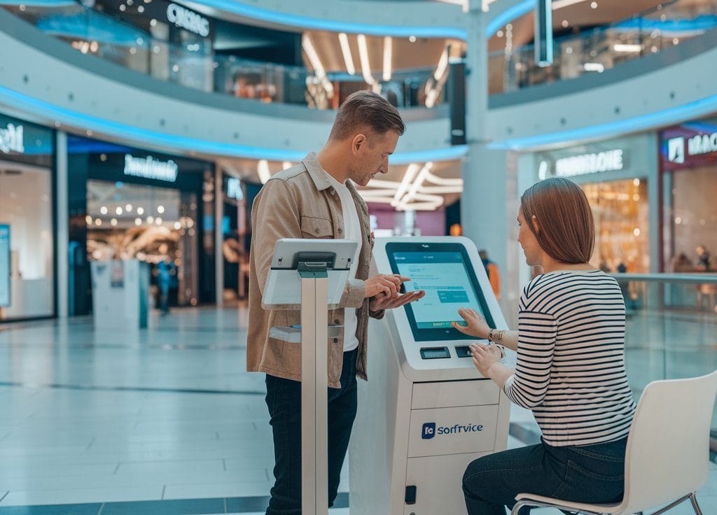 a-photo-of-a-man-and-woman-using-a-self-service-insurance-kiosk-machine