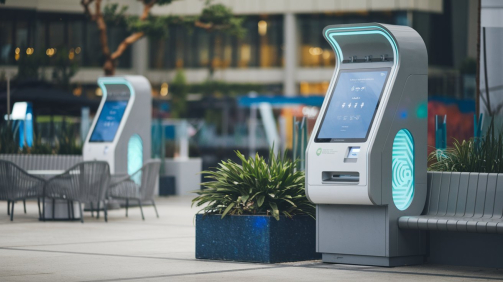 self service payment kiosk